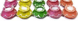 Matki Diya Diwali cera llena a prueba de herrumbre Metal religioso terracota lámpara de aceite de tierra hecha a mano para Puja Pooja uso tradicional - Product Image 2