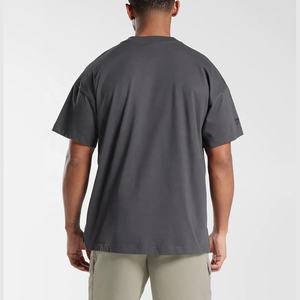 เสื้อยืดผ้าฝ้าย100% สำหรับผู้ชายเสื้อยืดโอเวอร์ไซส์พิมพ์ลายโอเวอร์ไซส์สำหรับผู้ชาย - Product Image 2