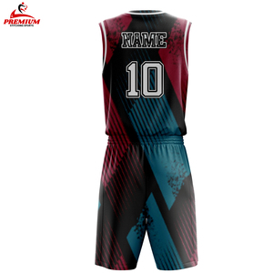 Conjunto de Uniforme de Baloncesto Personalizado para Hombre, Costuras Duraderas, Tela Premium, Ideal para Equipos Escolares, Clubes y Ligas - Product Image 2