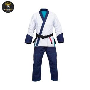 Uniformes de karaté extensibles confortables tissu doux à manches longues Jiu Jitsu Kimono vêtements d'entraînement ajustement confortable - Product Image 1