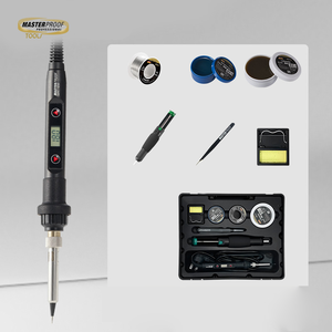 Fer à souder à chauffage interne haute précision 60W avec écran LCD rétroéclairé, kit de fer à souder à affichage numérique - Product Image 2