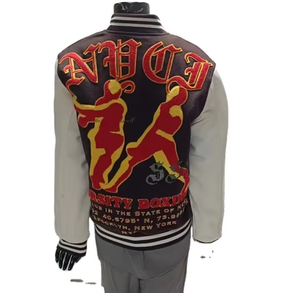 <b>Men</b> Women Letterman Bomber <b>Jacket</b> Blank Bomber Baseball <b>Jacket</b> Custom <b>Letter</b> College Baseball <b>jacket</b> for <b>men</b> - Product Image 6