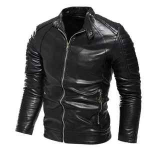 Chaqueta de cuero para hombre superventas, productos de alta demanda, chaqueta de manga larga para hombre, nuevo estilo, chaqueta impermeable a prueba de viento para hombre - Product Image 5