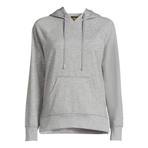 Customised Design Best Quality Women's Pullover <b>Hoodies</b> Heather Grey wholesale women pullover hoodie - Product Image 4
