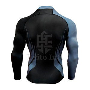 Camiseta Deportiva Unisex Personalizada de Manga Larga con Estampado de Camuflaje, Compresión, Transpirable, de Secado Rápido e Impermeable, 240g - Product Image 4