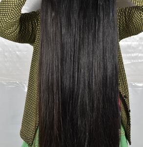 ผมต่อแบบเรมี่ผมต่อแนวบราซิลเลียนเลียนและอินเดียเรียงเป็นลอนตรงสองชั้นทำจากผมธรรมชาติแนว100% - Product Image 4