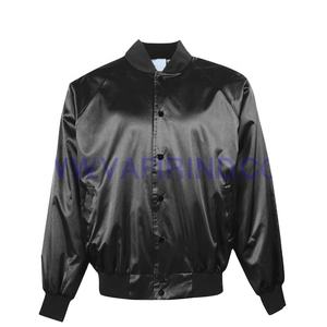 Blouson bombardier de baseball universitaire personnalisé pour hommes veste en satin grande taille broderie vierge en soie tricotée en gros pour la saison d'hiver et le collège - Product Image 1