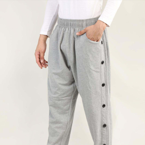 Pantalon de survêtement ample pour homme, léger, en coton de haute qualité, confortable, respirant, coupe-vent, séchage rapide, écologique, avec cordon de serrage - Product Image 3