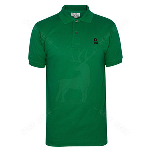 เสื้อโปโลของผู้ชายมาใหม่ล่าสุดเสื้อโปโลสีพื้น - Product Image 1