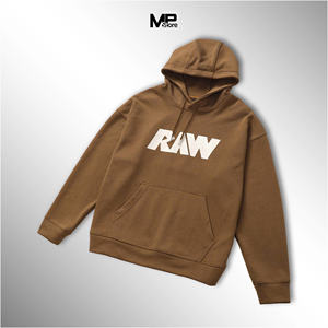 Venta al por mayor logotipo personalizado invierno chándal sudaderas con capucha Unisex a prueba de viento de gran tamaño pulóver sudadera Streetwear poliéster/algodón - Product Image 5