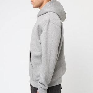 Ensembles de survêtement d'été lourd pour hommes avec logo personnalisé sweats à capuche en soie glacée spandex/polyester couleur unie Streetwear pour hommes - Product Image 6