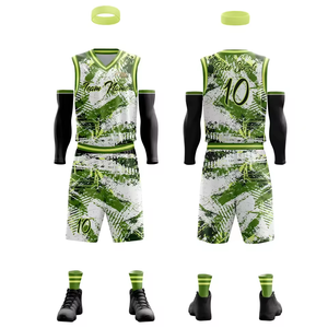 Uniforme de Baloncesto Personalizado Reversible para Hombre, Conjunto de Uniforme de Baloncesto - Product Image 4