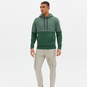 High Street Men's Custom Pullover Fleece Hoodie Transpirable Plain Hooded Diseñador de invierno con impresión de logotipo en 3D - Product Image 1