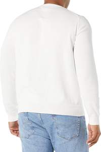 Sweat-shirt surdimensionné en coton de haute qualité à col rond personnalisé pour hommes pull à épaules tombantes conception Streetwear - Product Image 2