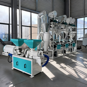 Machine à moudre le maïs à haut rendement avec une production stable Machine à fabriquer du grits pour petit moulin à <span class=keywords><strong>farine</strong></span> - Product Image 3