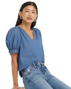 Top en jean pour femme, élégant, chic, moderne, confortable, durable, doux, tendance, unique, pour tous les jours - Product Image 2