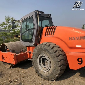 Rodillo Compactador Usado HAMM 3625HT, 25 Toneladas de Peso Operativo, Compactador Vibratorio de Un Solo Tambor, Marca Alemana Original, Compactador de Gran Tamaño - Product Image 3