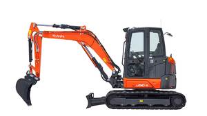 Miniexcavadora U50-5 de 5 Toneladas, Giro de Cola Cero, Cabina Confortable, Controles Avanzados, 1 Año de Garantía para el Motor, 40.4 HP - Product Image 3