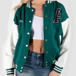 Chaquetas Varsity, Nuevo Estilo, Cuello Alto, Todas las Tallas y Colores, Lana de Alta Calidad, Antibacterianas, Formales, de Invierno, para Hombre y Mujer - Product Image 1