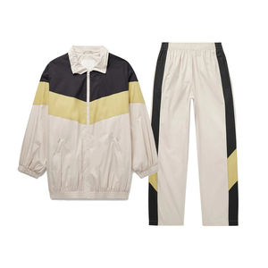 MOVATEXTILE, nuevo chándal cortavientos, traje de jogging con logotipo personalizado, conjunto de pantalones de chándal con capucha por sublimación, chándal apilado para hombre 2026 - Product Image 6