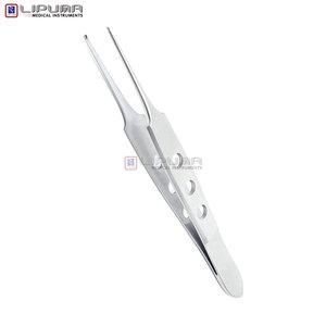 Pinzas Iris de BISHOP HARMAN, Rectas, 0.5 mm, Instrumentos Médicos Quirúrgicos, Microcirugía Oftálmica, Punta Fina, Acero Inoxidable Duradero - Product Image 2