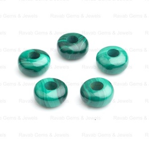 ลูกปัดโรนเดลล์คุณภาพสูง ขนาด 14x8 มม. รูใหญ่ ผลิตจากควอตซ์ธรรมชาติ เรียบเนียน ดีไซน์สวยงาม สำหรับงานประดิษฐ์เครื่องประดับ ได้รับการรับรองจากผู้ที่สาม - Product Image 1