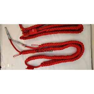 Aiguillettes โลหะสีแดงมีสองหัวหัวสีเงินแบบปรับแต่งได้ใส่สบาย - Product Image 2