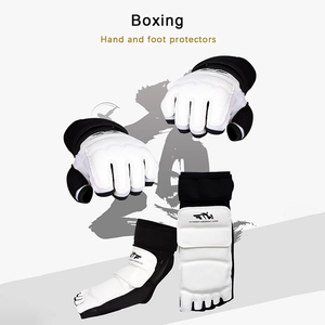 Protector de Pie para Taekwondo, Material PU, Compresión, Protección Profesional, Unisex, Soporte Deportivo para Adultos - Product Image 6