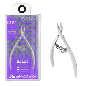 Pince à cuticules professionnelle en acier inoxydable avec grande ouverture de mâchoire | Pince à ongles de 34.7mm fabriquée au Pakistan - Product Image 1