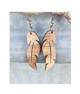 Tiempo de entrega rápida Pendientes de madera Vintage para mujer Pendientes de moda chapados en color Precio barato Joyería al por mayor - Product Image 4