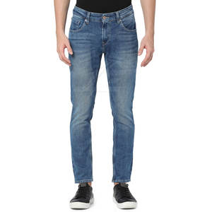 <b>Men's</b> <b>High</b> Quality Custom Made <b>Jeans</b> Pants Latest Design Casual Mid <b>Waist</b> Washed <b>Men's</b> Pants - Product Image 1