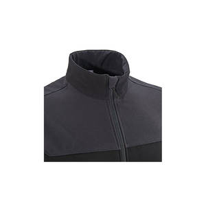 Nouvelle veste Softshell Design personnalisé Vêtements de travail d'hiver Veste softshell zippée doublée polaire imperméable au vent pour hommes - Product Image 4