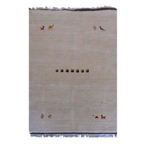 พรมอินเดียถักมือแบบพิเศษ ขนาด 6'6 x 4'6 - Product Image 1