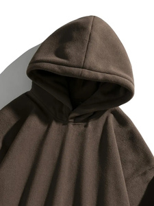 Jersey de invierno de calidad superior para hombre Sudadera con capucha de lana Diseño de nuevo estilo con patrón de impresión Básicos ligeros, mezcla de algodón - Product Image 3