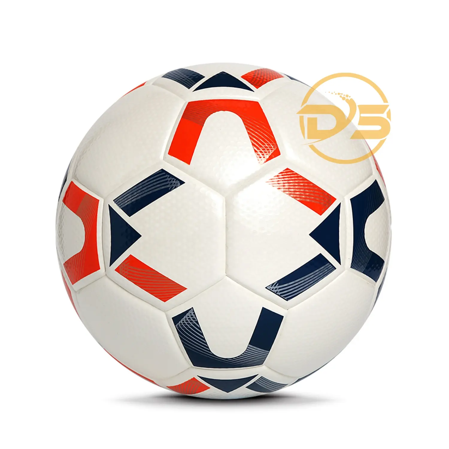 Özel tasarım özel logo el yapımı dikişli çok panelleri dayanıklı futbol ayakkabı footballs