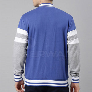 Logotipo personalizado Lettermen chaqueta de invierno para los hombres de moda nuevo diseño con cuello alto transpirable de secado rápido de alta calidad - Product Image 4