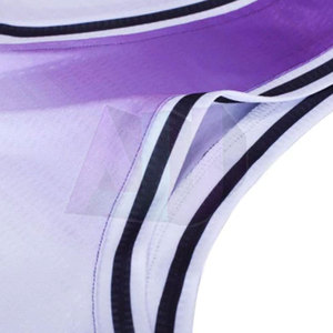 Tenues de basketball avec taille élastique, tissu respirant, évacuant l'humidité et léger pour les équipes professionnelles adultes - Product Image 4