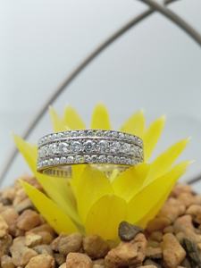 14K White Gold Wedding Ring 3 Carats Moissanite Diamond Ring With GRA Certificate - Product Image 6