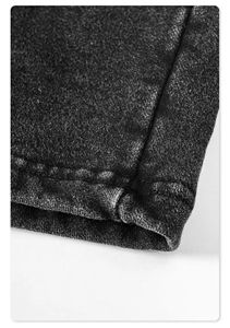 100% Cotton Streetwear <b>Men's</b> Oversized Baggy Double Waist Sweat <b>Shorts</b> Custom Solid Eco-Friendly Quick Dry High Street Style - Product Image 6