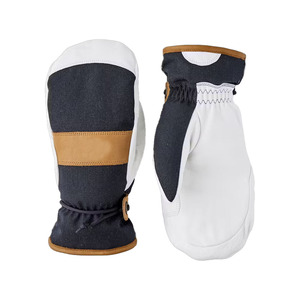 Gants de ski personnalisés, respirants, anti-rides, imperméables, à séchage rapide, pour le snowboard, en cuir, doigts entiers, protection UV, thermiques - Product Image 1