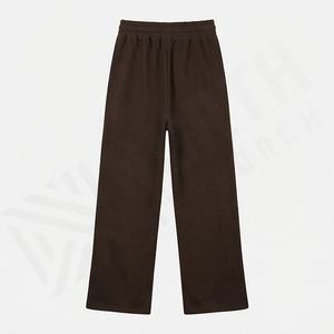 Pantalons de style streetwear pour hommes, sur mesure, de haute qualité, en coton lourd, lavage à l'acide, pantalons de survêtement délavés au soleil, strass, bas résistant - Product Image 2