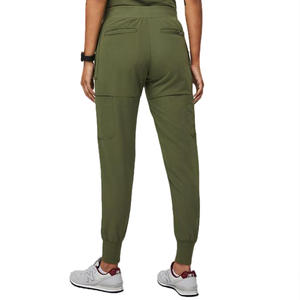 Nouvel Arrivage Unisexe Hôpital Scrubs À Manches Courtes Fermeture Éclair Lavable Respirant Toile Médecin Uniformes Confortable Pratique Sans Couture - Product Image 3