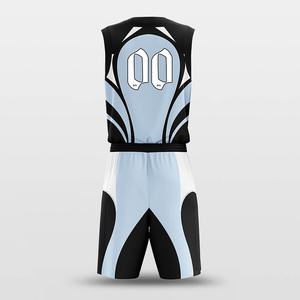 High Quality Unisex Breathable Sleeveless Basketball Uniform with Customized Logo and Team Name 100% Polyester - Product Image 6
