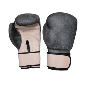Gants de boxe imperméables de haute qualité en cuir véritable, couleurs et tailles personnalisables pour l'entraînement au combat - Product Image 2