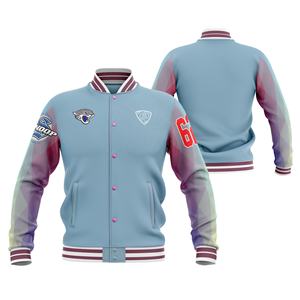 Veste universitaire pour hommes à la mode | Veste de baseball et de letterman d'hiver à col montant de style High Street - Product Image 1