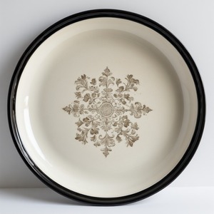 Placa de cargador ligera de hierro de Metal ámbar rústico, gradientes de tono terroso cálido para decoración de otoño, arte moderno, estilo de granja antiguo - Product Image 2