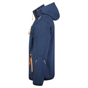 Nouveauté Veste coupe-vent à capuche ajustable avec fermeture éclair pour hommes vente en gros de vêtements d'extérieur coupe-vent coupe décontractée veste pour nouveaux hommes - Product Image 4