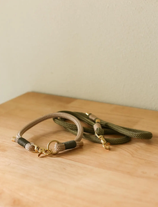 Correa de perro personalizada, cuerda de collar de perro colorida, correa de cuerda de algodón personalizada de 5 pies - Product Image 5