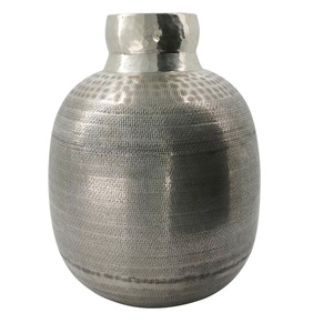 Fabriqué à la main pour café et restaurant décoration de table Vases à fleurs finition plaquée cuivre Vases à fleurs en métal en aluminium - Product Image 6