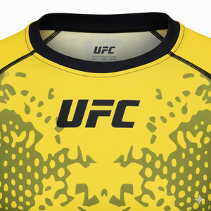 Rashguard MMA extensible dans 4 directions, Fightwewar, compression légère, short écologique, séchage rapide, spandex polyester respirant, salle de sport - Product Image 4